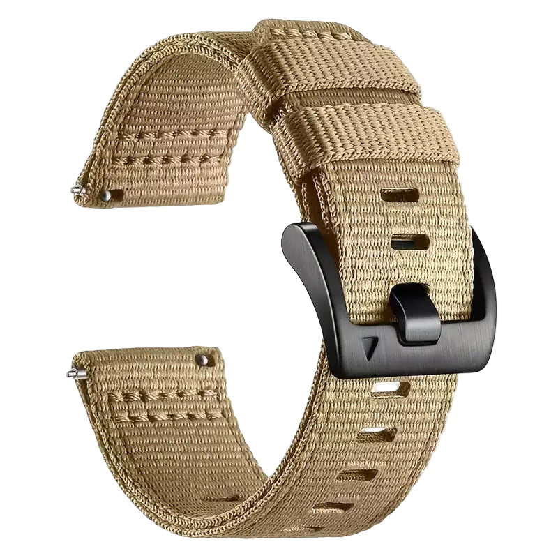 Khaki Combat Nylon Strap
