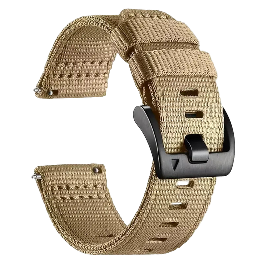 Khaki Combat Nylon Strap